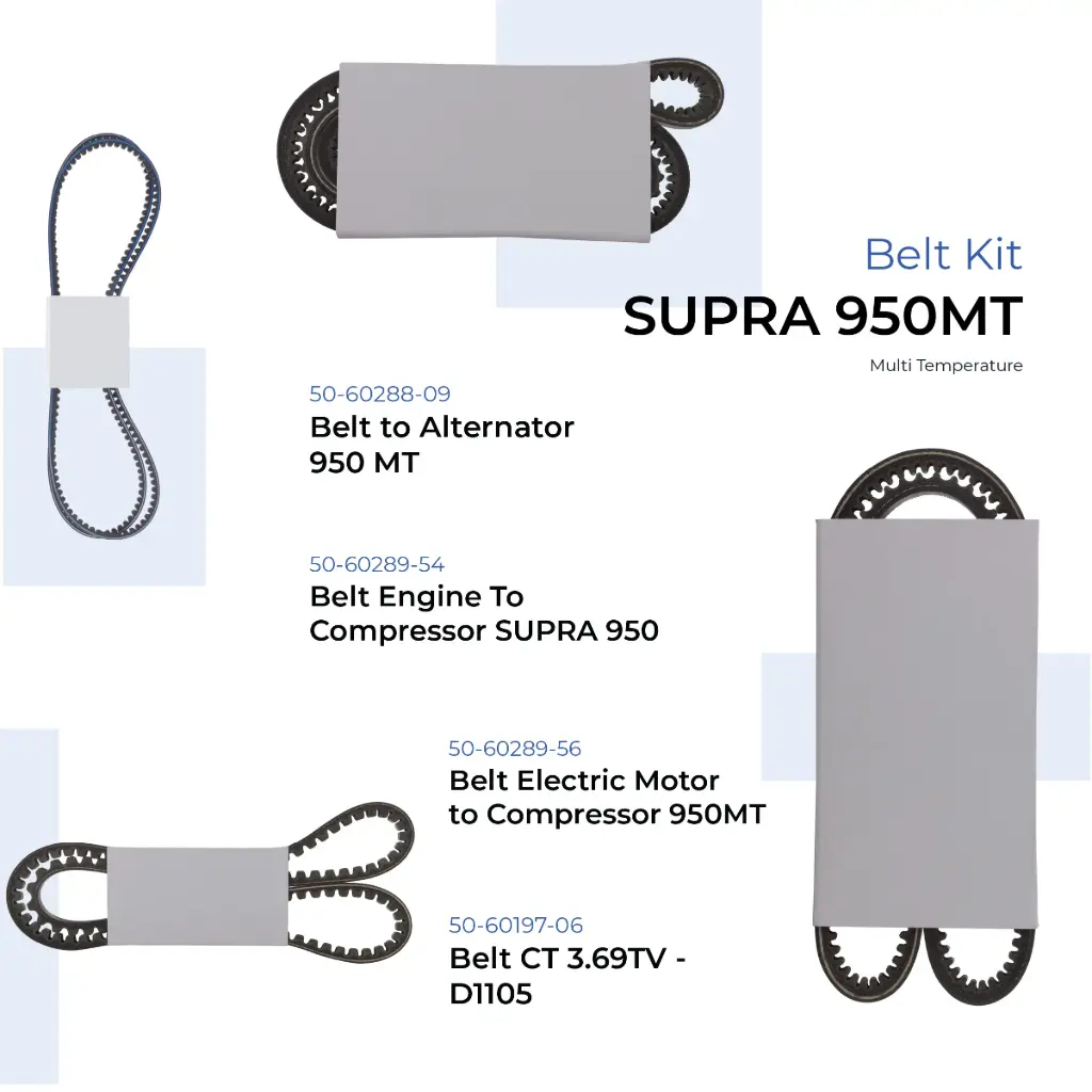 Belt Kit Supra 950MT