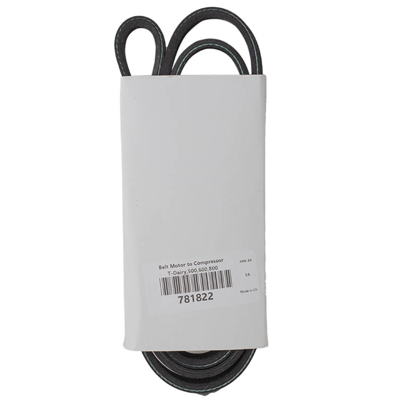 781822 Belt Motor to Compressor T-Dairy,500,600,800