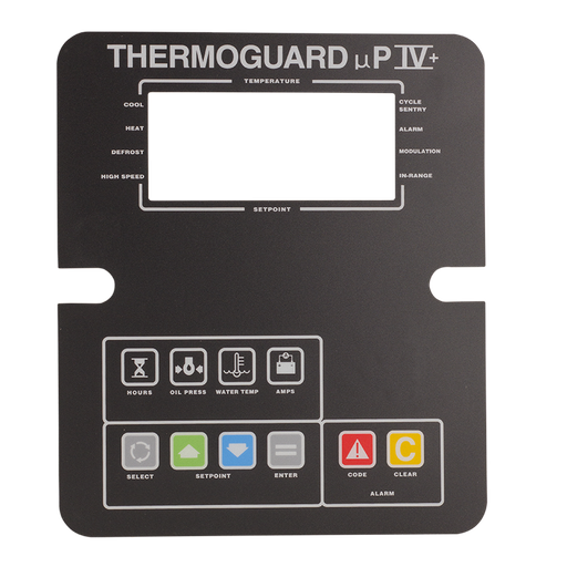 [921867] 921867 Faceplate THERMOGuard SL SPECTRUM