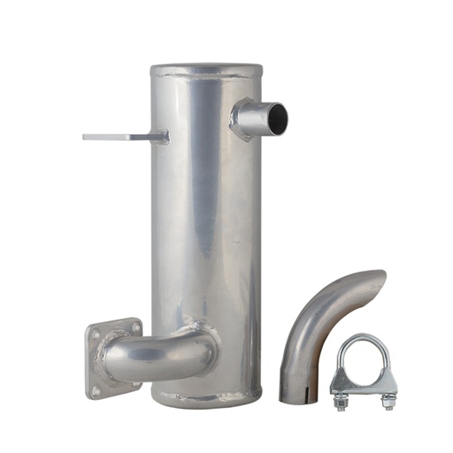 [130983TKA] 130983TKA Muffler for Thermo King T-1000, T-1200 with elbow and clamp