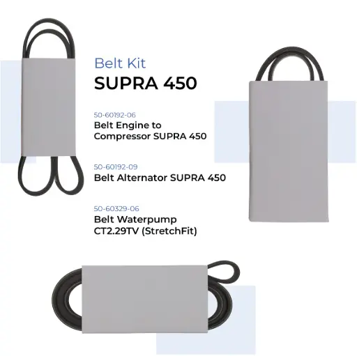 [205002] Belt Kit Supra 450
