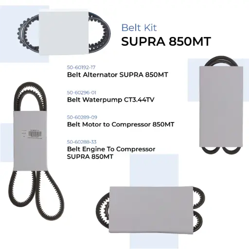 [205007] Belt Kit Supra 850MT