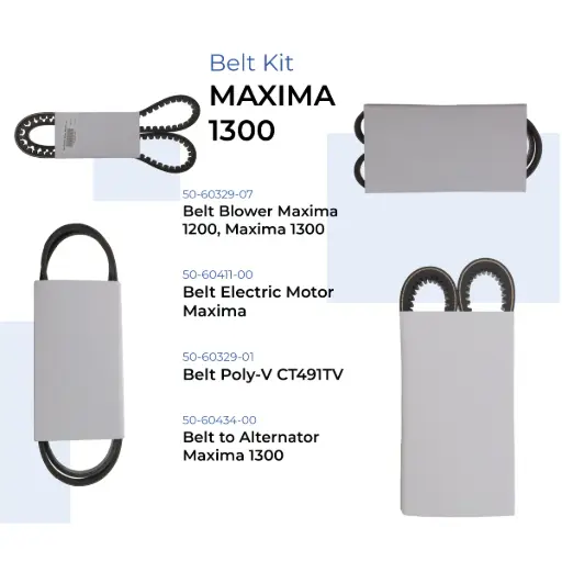 [205019] Belt Kit Maxima 1300